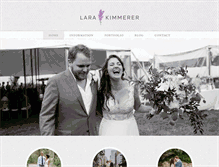 Tablet Screenshot of larakimmerer.com